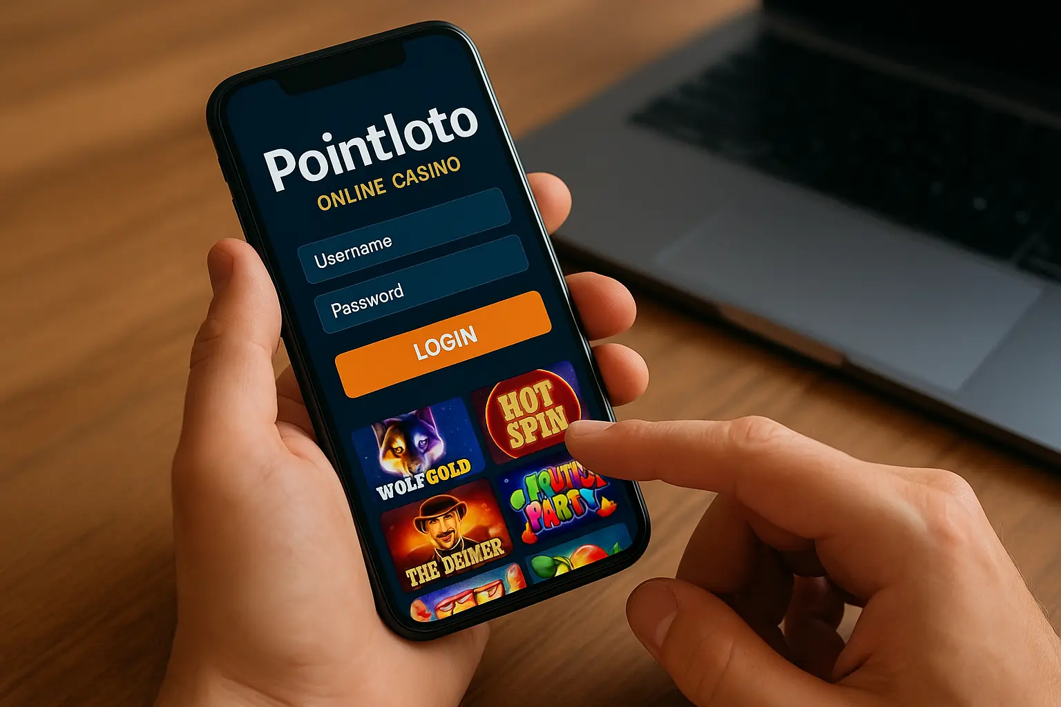 Pointloto казино вхід
